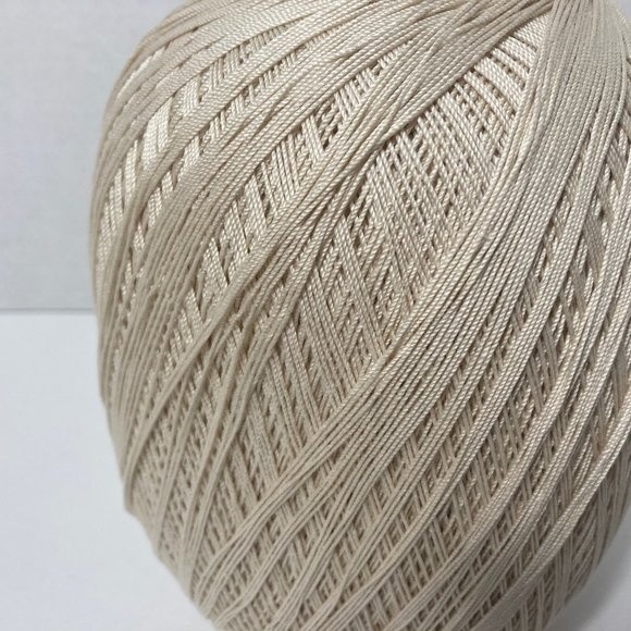 3 Aunt Lydia's Crochet Thread Jumbo Natural - Picture 2 of 9